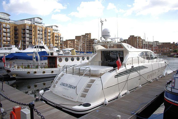 yachts, boat, relaxation, holiday, apartments, dock, london