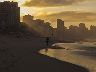Leblon, Beach, Rio, Janeiro, Ipanema, Ocean, more