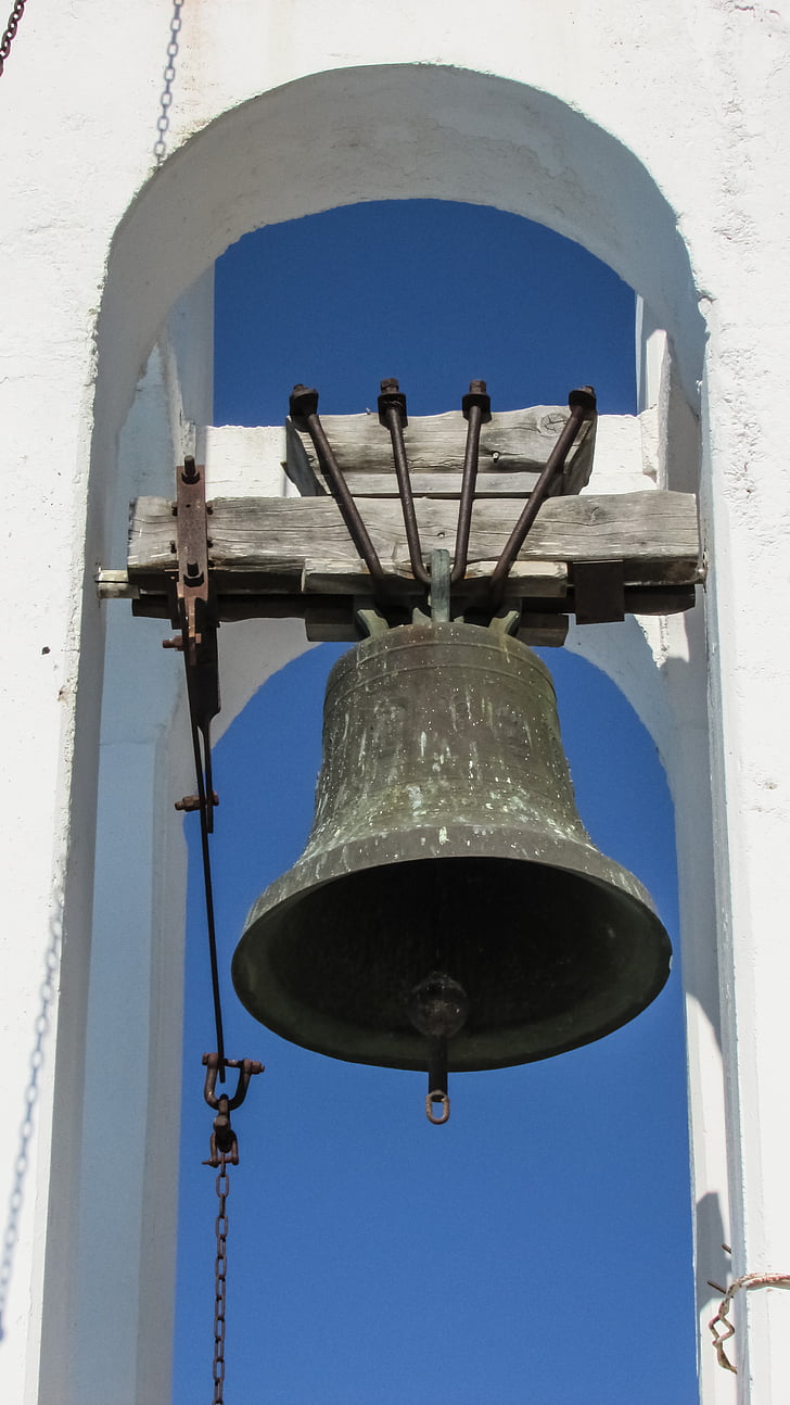 Bell, zvonica, kostol, náboženstvo, pravoslávna, kresťanstvo, Cyprus