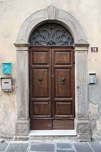 вратата, вход, дървен материал, къща вход, входната врата, Входният диапазон, порта