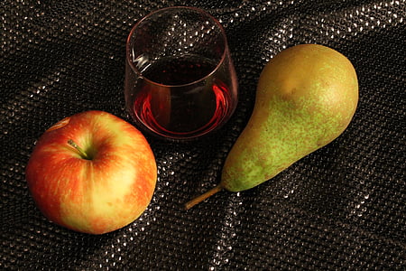 Apple, pera, fruta, alimentos, orgánica, vegetariano, fresco