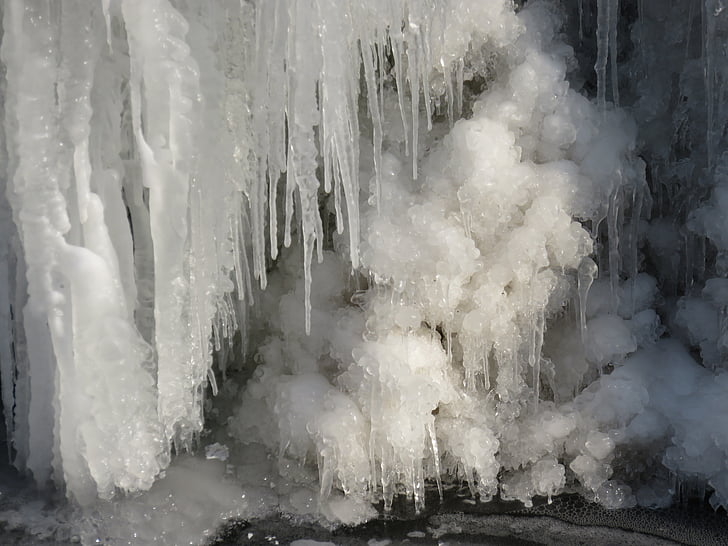 nature, winter, ice, icicle, cold, winter magic, frozen