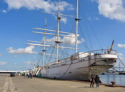 gorch fock, sailing boat, sailing vessel