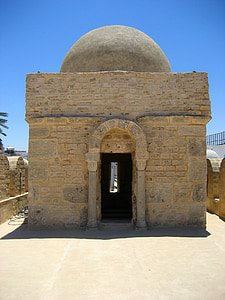 coupole, Ribat, Sousse, forteresse, Tunisie