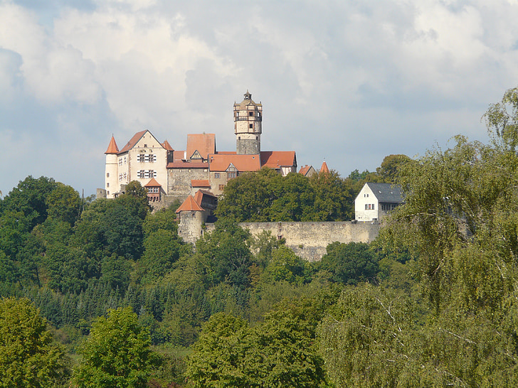 ronneburg, historically, castle, middle ages, fortress, places of interest, old castle