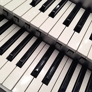Музыкальные инструменты, клавиатура, электронный орган
