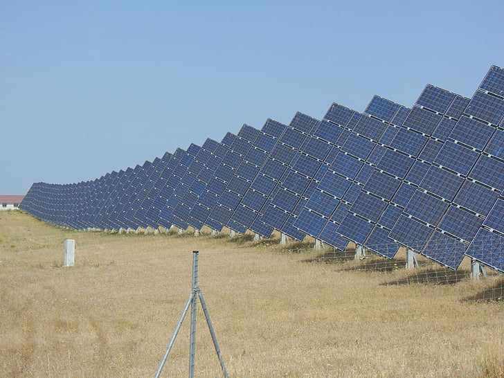Solar-panels, Technologie, erneuerbare Energien