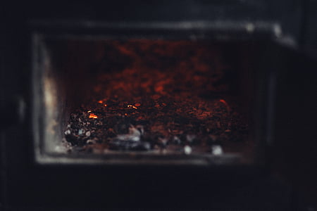 Stari, ploča za kuhanje, vruće, vatra, plamen, pepeo, vatra - prirodni fenomen