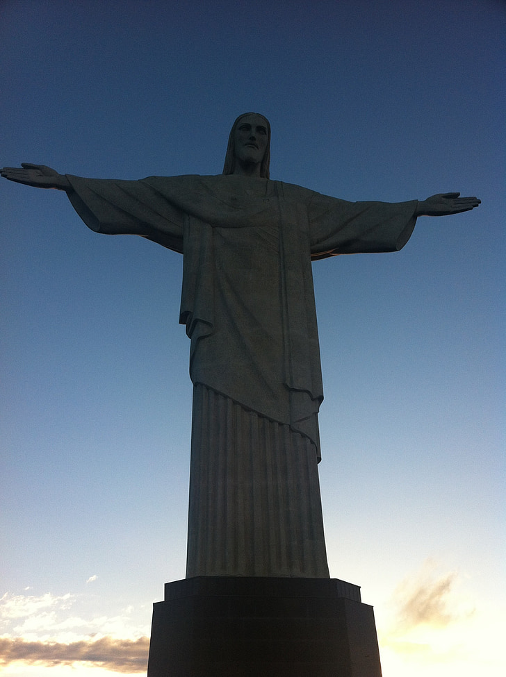 Kristus, Krista Spasitele, Corcovado, Rio de janeiro, Brazílie
