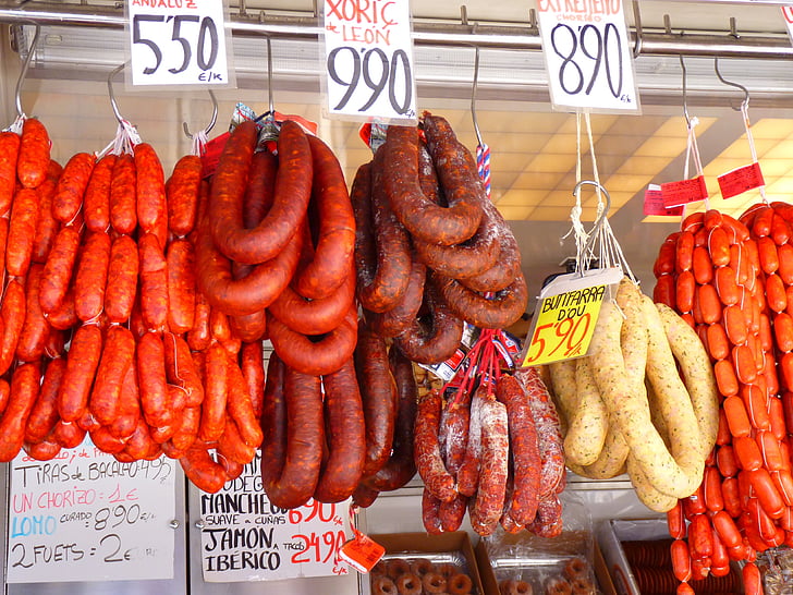 sausage, food, meat, pork, freshness