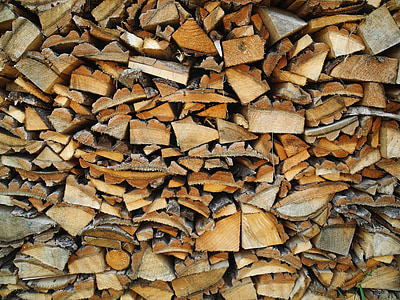 lemn, aprovizionare, căldură, iarna, depozitare, copac