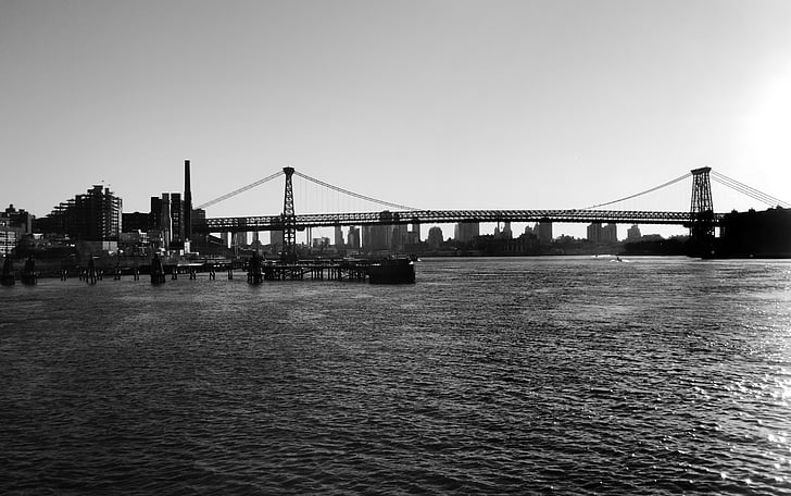 bridge, landscapes, river, landscape, water, sky, cityscape