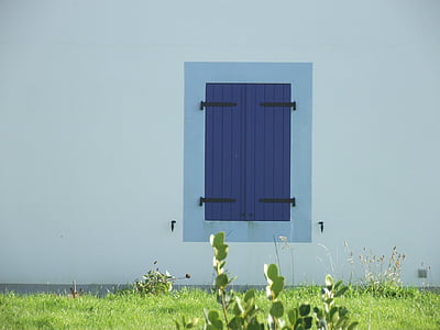 ablak, Bretagne-i, Breton, kis ház, Holiday, sziget, a mező