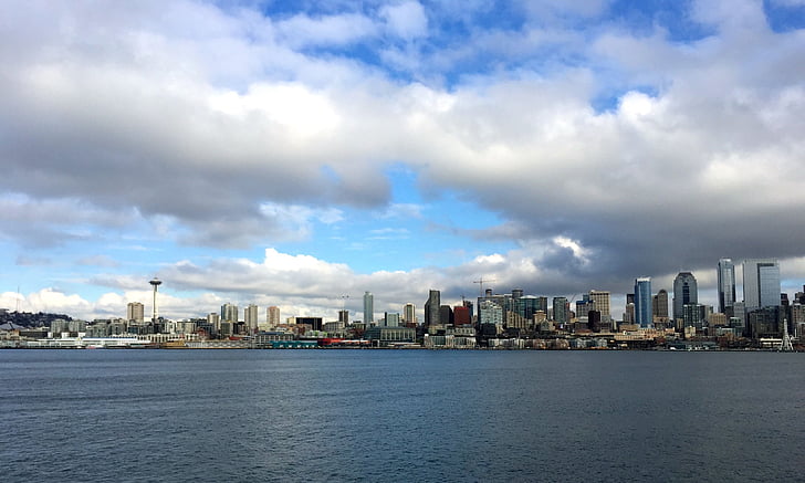 Seattle, orla marítima de Seattle, WA