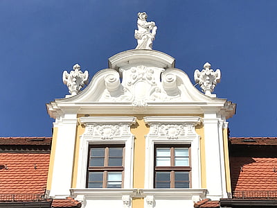 Magdeburgas, Landtag, fasadas, istoriškai, Architektūra, architektūrinis stilius, Katedros aikštėje