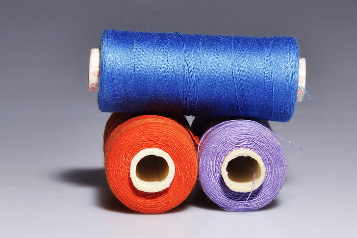ブルー, 色, 光, 紫, 赤, リール, 縫製