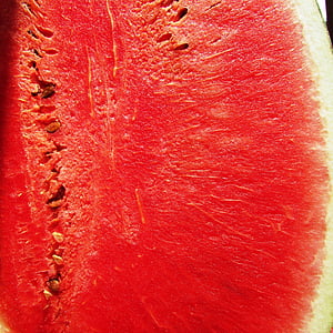 melón, melón, Citrullus lanatus, červená, ovocie, letné, šťavnaté