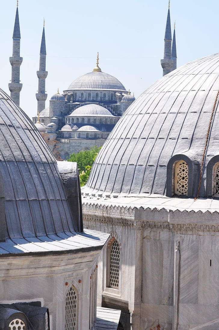 Mezquita Azul, Estambul, Turquía, Mezquita de, arquitectura, Monumento, monumentos religiosos