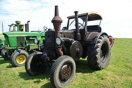 Lanz bulldog, Oldtimer, Traktor, Landwirtschaft, landwirtschaftliche Zugmaschine, Traktoren, Bauernhof