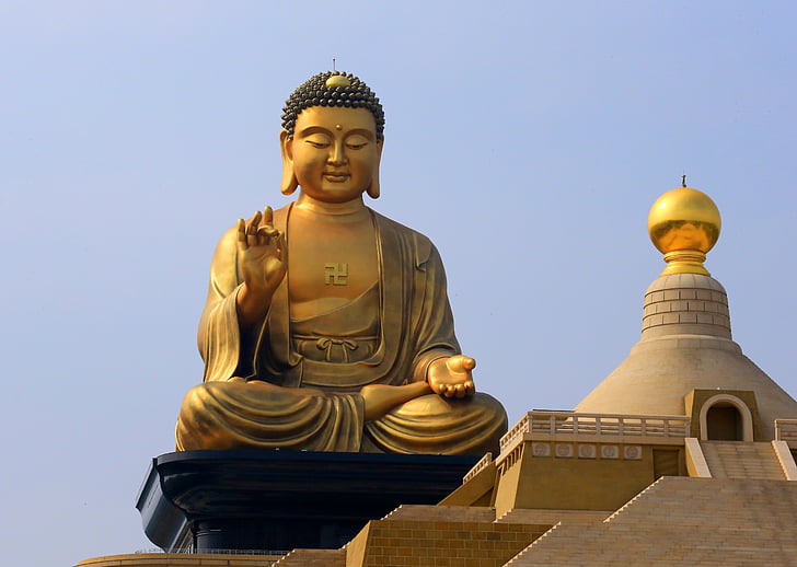 Taiwan, näköalapaikka, Buddha-patsaita, Aasia, buddhalaisuus, Buddha, patsas