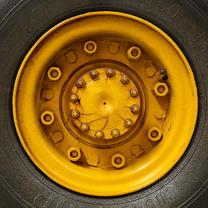 däck, RIM, gul, hjulet, Auto, Automotive, runda