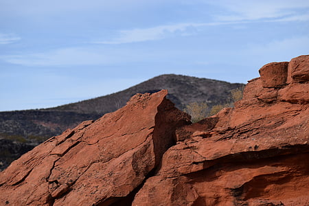 czerwona skała, Pustynia, piaskowca, South west, Utah
