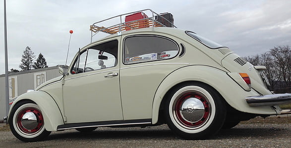 VW, chrobák, auto, Oldtimer, vozidlo, Volkswagen, VW beetle