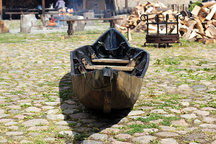 perahu, pohon, lama