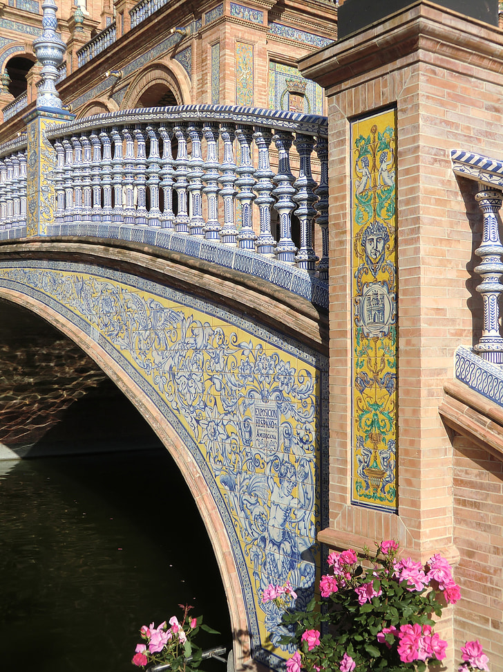 tiltas, Sevilla, Ispanija, Ispanų, Architektūra, Europoje, pastatas