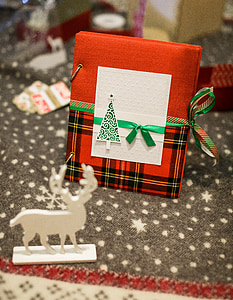 фото албум, Коледа, декорации, Коледа, подарък