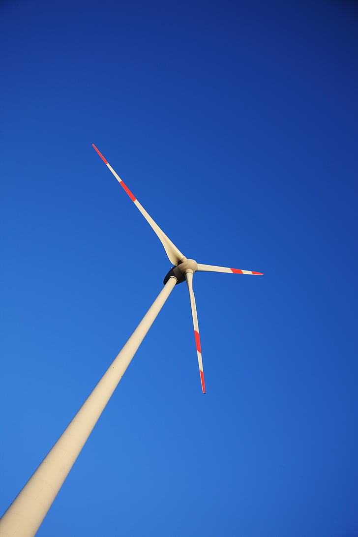 Pinwheel, vēja enerģija, oblique, vēja enerģija, enerģija, debesis, vējš