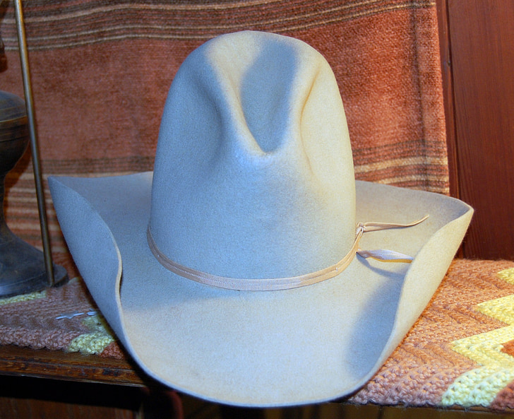 chapéu de cowboy, Stetson, vintage, ocidental, tradicional, oeste, americana