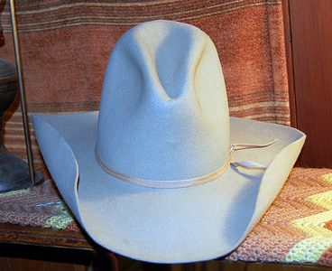 barret de vaquer, Stetson es va, anyada, occidental, tradicional, oest, nord-americà