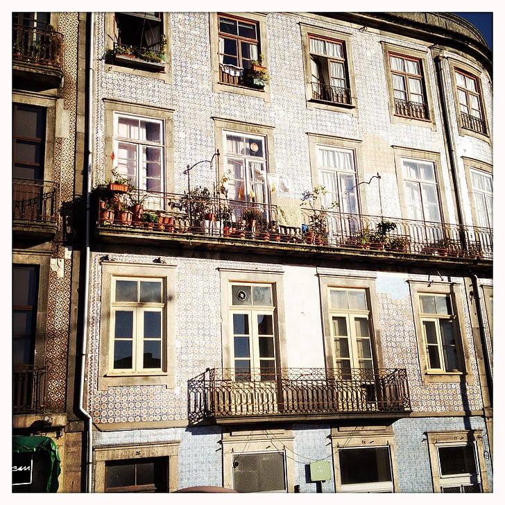 Porto, Oporto, Portugal, Europa, resor, historiska, arkitektur