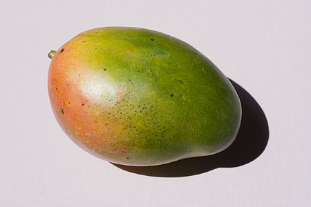 mango, fruit, tropical, green