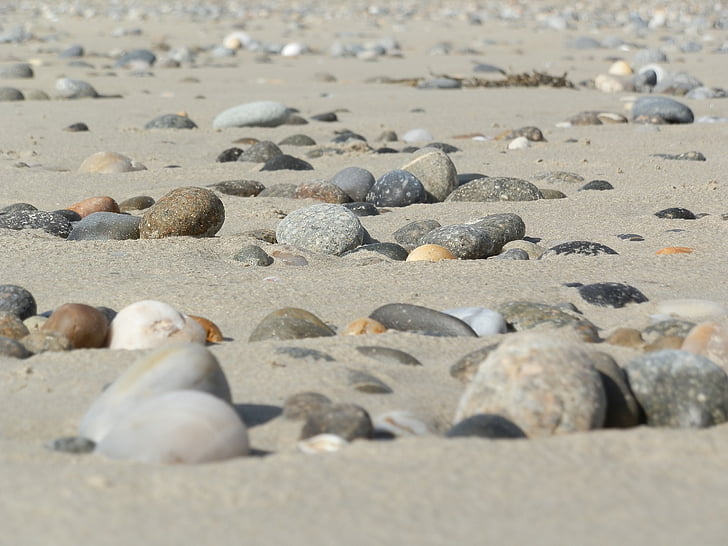 παραλία, πέτρες, στη θάλασσα, τοπίο, φύση, Κόστα, Άμμος
