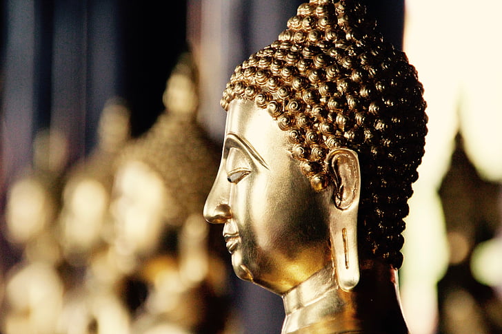 Bangkok, Buddha, aur, meditaţie, Budism, Thailanda, Asia