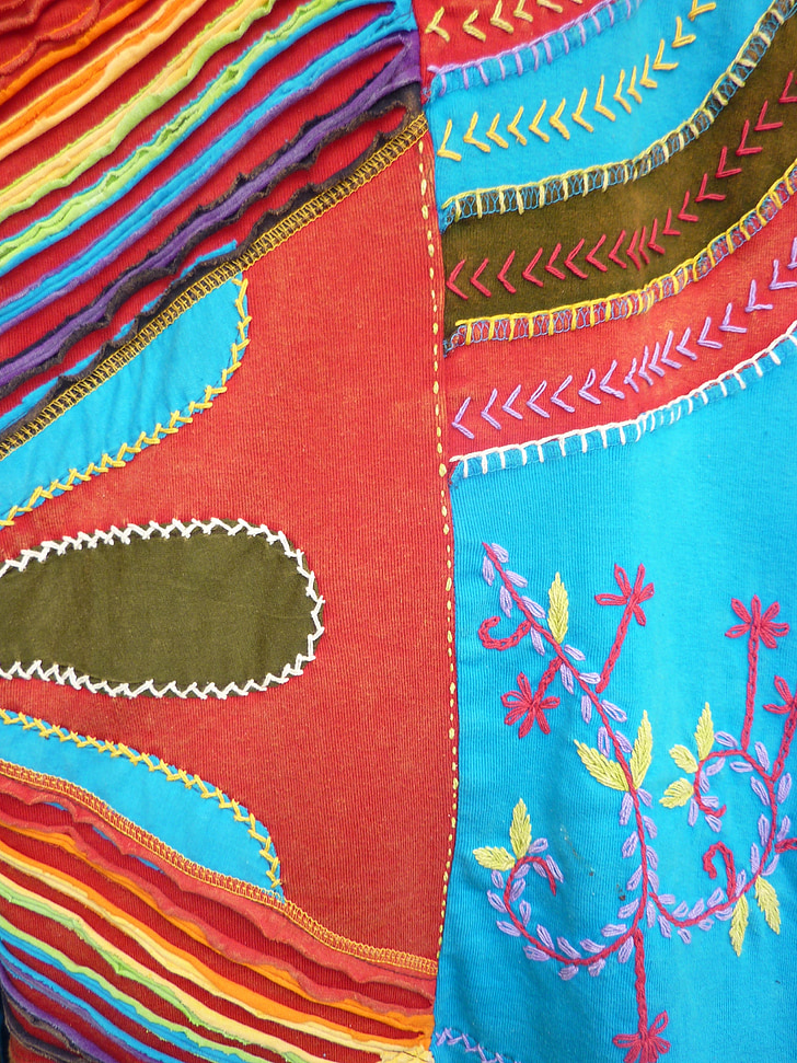 tela, teixit, color, colors, tèxtil, patró, estructura