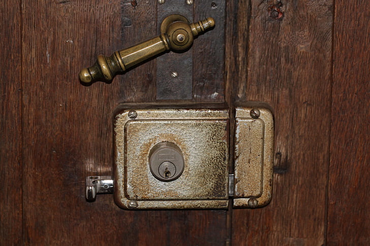 Box ZAMKNIĘTA, Zamek, drzwi, dane wejściowe, drewno, uchwyt, ograniczenie