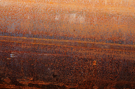 inoxidable, l'oxidació, Rusted, metall, color vermell rovellat, corrosió, càries