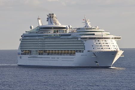 cruise ship, mediterranean sea, holidays cruise, vacation, at sea, ocean going, ship