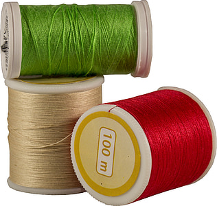 Thread, Thread puolat, Roll, rivi, ompelu, materiaali, pieni esine