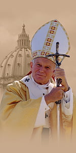 Ян Павел ii, Папа, Светия, Ватикана, Рим, Христос, кардинал