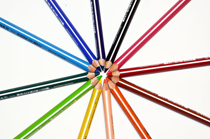 spalvotieji pieštukai, spalva, spalva, tapyba, brėžinys, spalvoti, spalvos