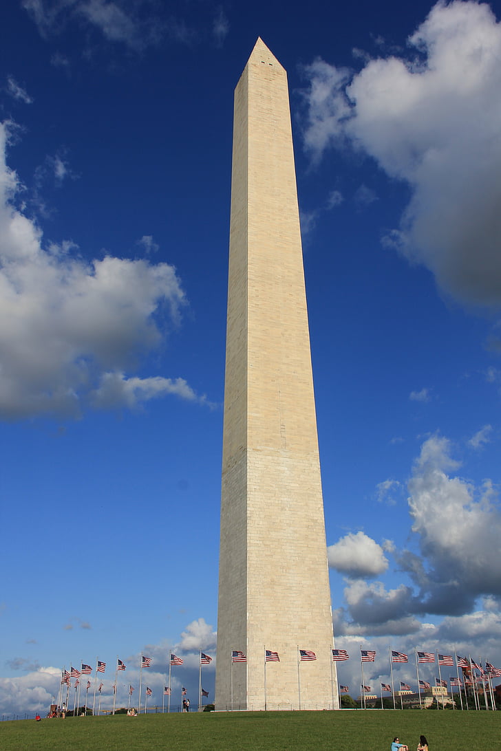 Washington, DC, Monumento, América, governo, Marco