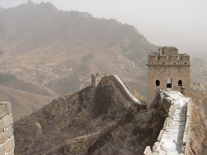 great wall of china, china, wall, beijing, great wall, asia, world heritage
