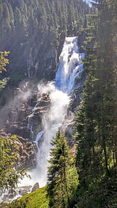 krimml, waterfall, water, nature, pinzgau, salzburg