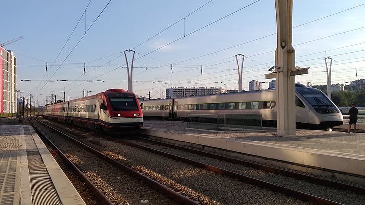 tåg, Alfa pendlande, Portugal