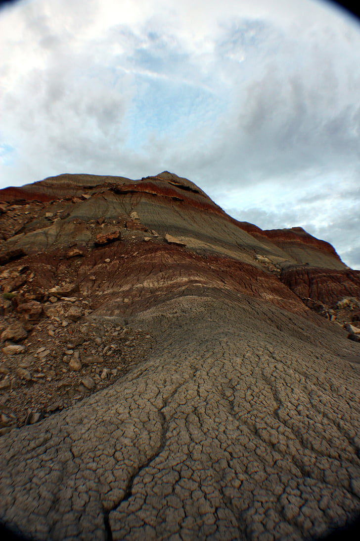 Painted desert, landschap, berg, Arizona, natuur, rotsen, toeristische attractie
