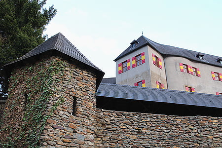 Сторожевая башня, стена, Крепость, оборонительная башня
